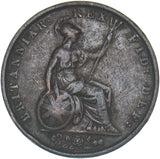 1831 Halfpenny - William IV British Copper Coin