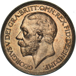 1926 Halfpenny - George V British Bronze Coin - Superb