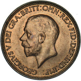 1930 Halfpenny - George V British Bronze Coin - Superb