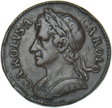1673 Farthing - Charles II British Copper Coin - Nice