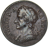 1675 Farthing - Charles II British Copper Coin - Nice