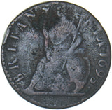 1698 Farthing (Date in Legend) - William III British Copper Coin