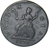 1775 Farthing - George III British Copper Coin