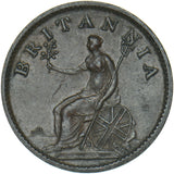 1806 Farthing - George III British Copper Coin - Very Nice