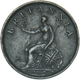 1806 Farthing - George III British Copper Coin - Nice