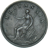 1806 Farthing - George III British Copper Coin - Nice