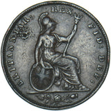 1830 Farthing - George IV British Copper Coin