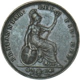 1831 Farthing - William IV British Copper Coin - Nice