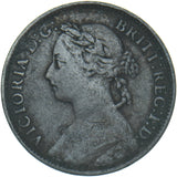 1895 Farthing (Bun Head) - Victoria British Bronze Coin