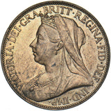 1896 Farthing - Victoria British Bronze Coin - Superb