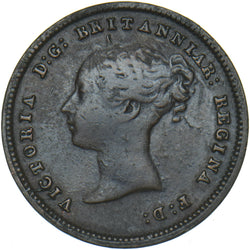1842 Half Farthing - Victoria British Copper Coin