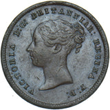 1847 Half Farthing - Victoria British Copper Coin - Nice