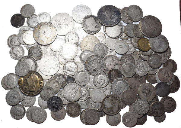 1 kg Pre 1920 Silver Coins - .925 Silver Scrap or Collect