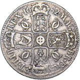 1682 Crown - Charles II British Silver Coin - Nice