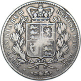 1845 Crown - Victoria British Silver Coin
