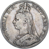 1892 Crown - Victoria British Silver Coin