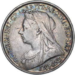 1893 LVI Crown - Victoria British Silver Coin