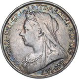 1893 LVI Crown - Victoria British Silver Coin