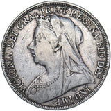 1894 LVIII Crown - Victoria British Silver Coin