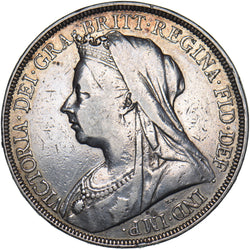 1897 LXI Crown - Victoria British Silver Coin