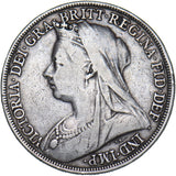 1897 LXI Crown - Victoria British Silver Coin