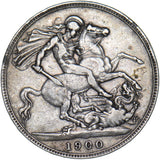 1900 LXIV Crown - Victoria British Silver Coin - Nice