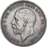 1935 Crown - George V British Silver Coin - Very Nice