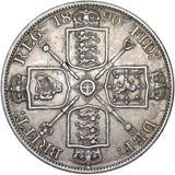 1890 Double Florin - Victoria British Silver Coin - Nice