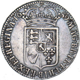 1689 Halfcrown - William & Mary British Silver Coin - Nice