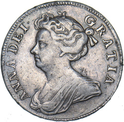 1709 Halfcrown - Anne British Silver Coin - Nice
