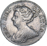 1709 Halfcrown - Anne British Silver Coin - Nice