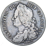 1746 Lima Halfcrown (V Over U) - George II British Silver Coin