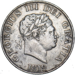 1819 Halfcrown - George III British Silver Coin