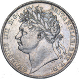1823 Halfcrown - George IV British Silver Coin - Nice