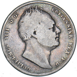 1837 Halfcrown - William IV British Silver Coin