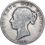 1844 Halfcrown - Victoria British Silver Coin