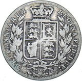 1877 Halfcrown - Victoria British Silver Coin