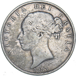 1883 Halfcrown - Victoria British Silver Coin