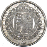 1887 Halfcrown - Victoria British Silver Coin - Superb