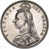 1887 Halfcrown - Victoria British Silver Coin - Very Nice