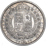 1887 Halfcrown - Victoria British Silver Coin - Very Nice