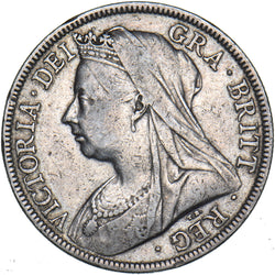 1894 Halfcrown - Victoria British Silver Coin
