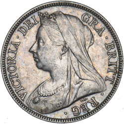 1896 Halfcrown - Victoria British Silver Coin - Very Nice