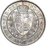 1898 Halfcrown - Victoria British Silver Coin - Very Nice