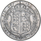 1902 Matt Proof Halfcrown - Edward VII British Silver Coin - Superb
