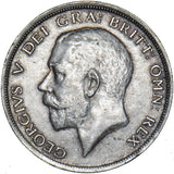 1911 Halfcrown - George V British Silver Coin - Nice