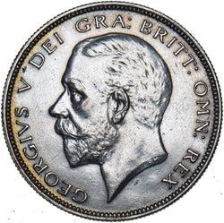 1928 Halfcrown - George V British Silver Coin - Very Nice