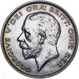 1928 Halfcrown - George V British Silver Coin - Very Nice