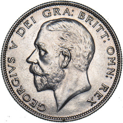 1929 Halfcrown - George V British Silver Coin - Superb