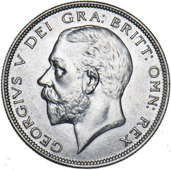 1934 Halfcrown - George V British Silver Coin - Superb